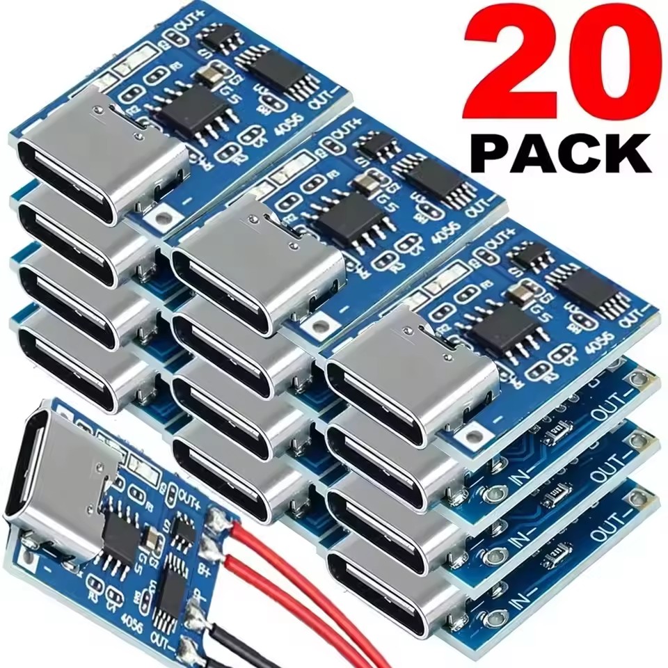 Micro Usb Cable - 20 stuks, Type C/Micro USB-oplaadmodule met
