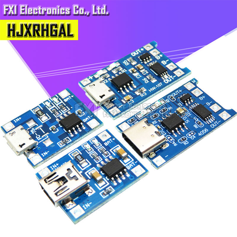 Tp4056 Module - 5Pcs Micro Usb 5V 1A 18650