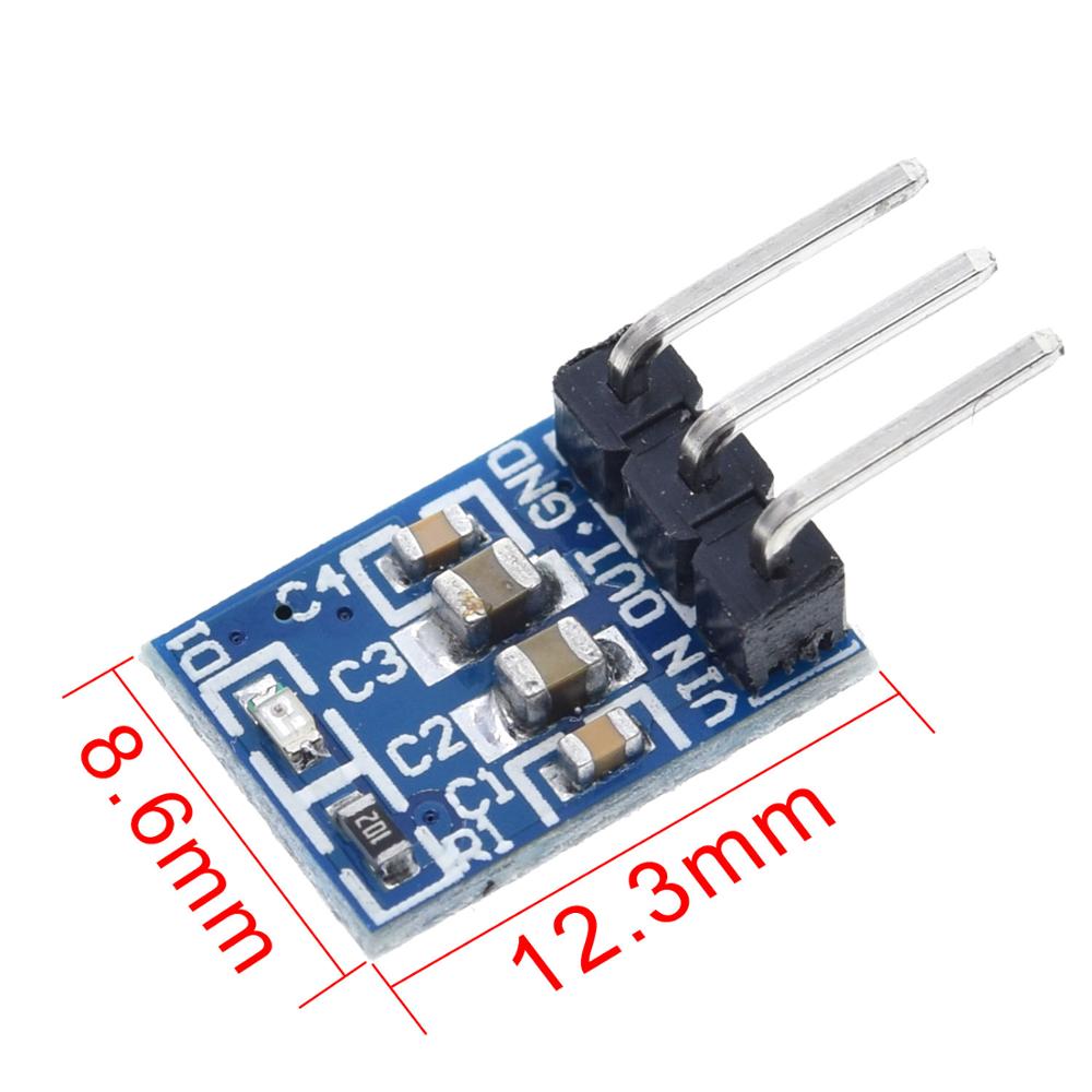 Ams1117 Module - 1/5/10PCS 5V naar 3.3V Voor DC-DC