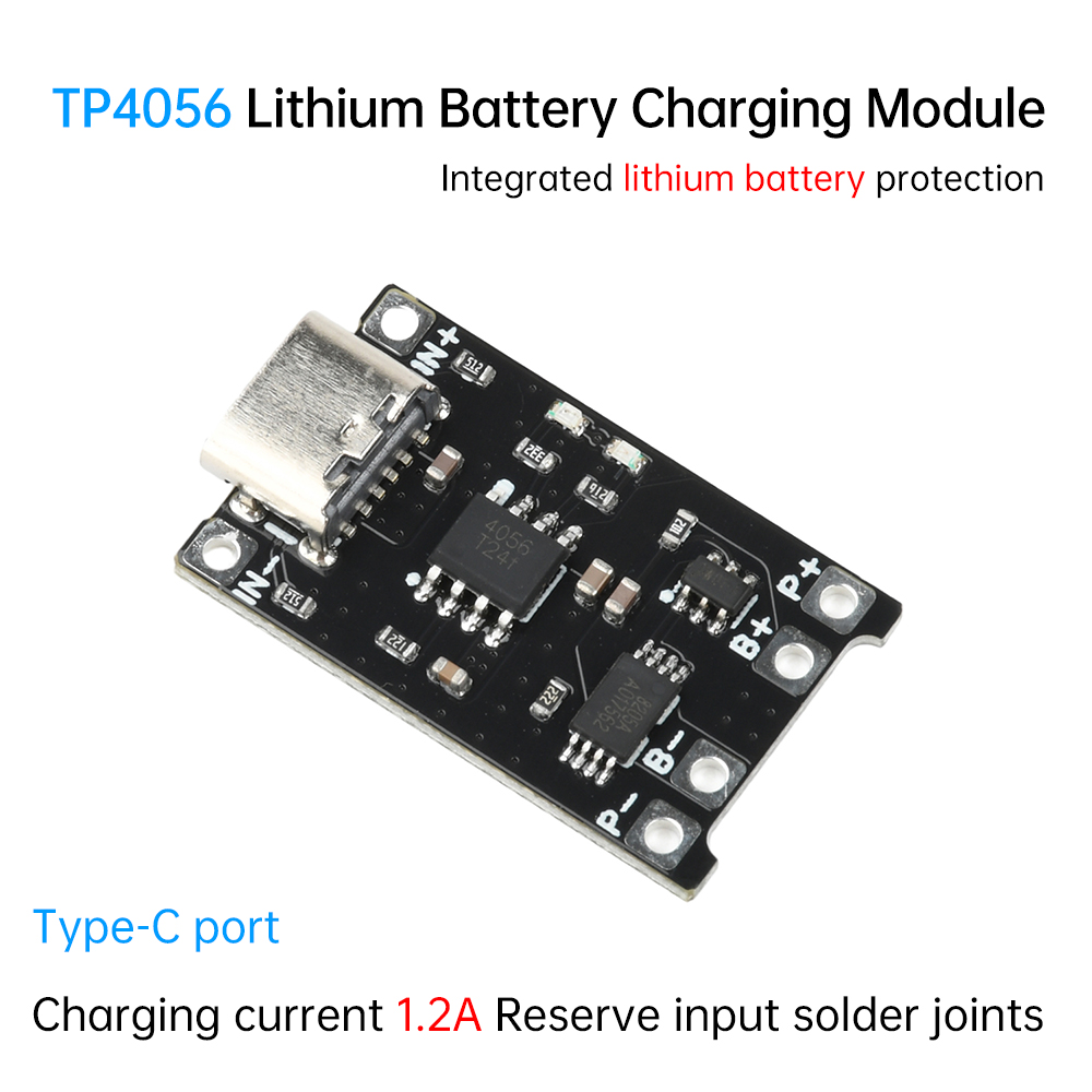 5 stuks Type C DC 4-8V TP4056  - Li Ion Charger Module recensie en prijs