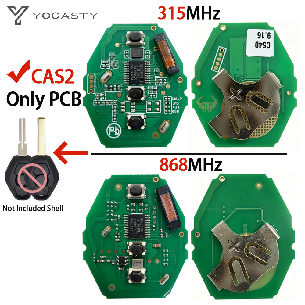 YOCASTY CAS2 Systeem PCB 315/8 - Proto Board recensie en prijs