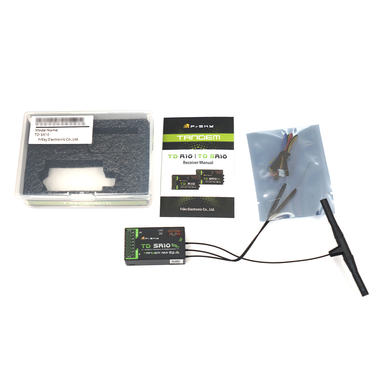 FrSky TD SR10: dual-band ontva - Antenna 2.4Ghz recensie en prijs