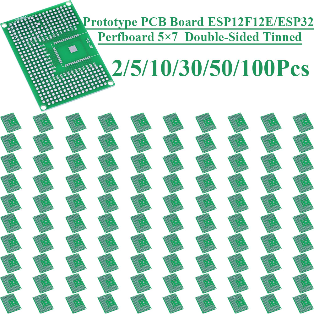2 ~ 100 Stuks 5X7 Dubbelzijdig - Pcb Prototyping Board recensie en prijs