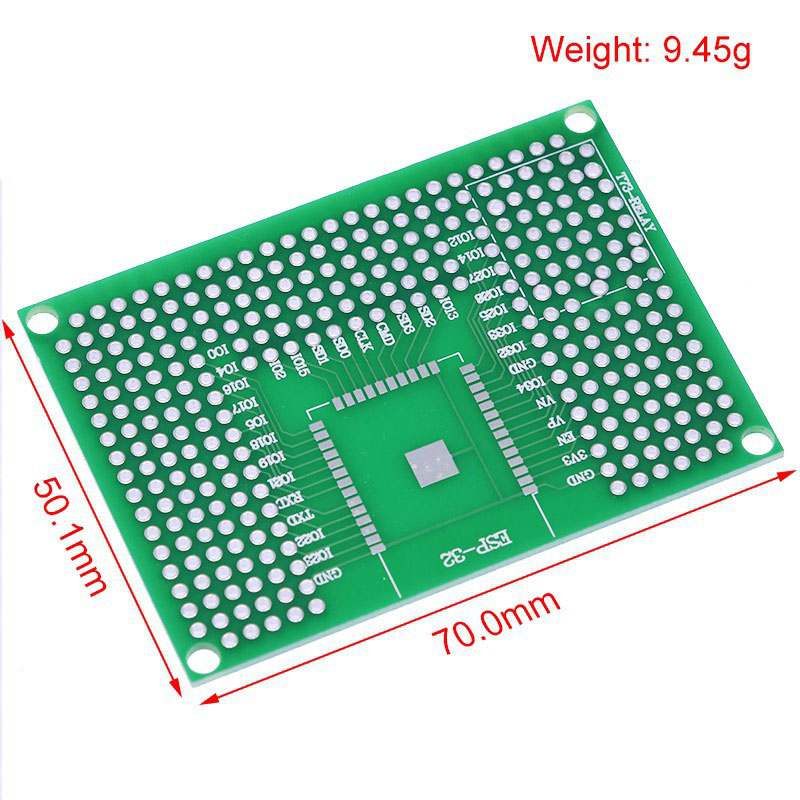 2 ~ 100 Stuks 5X7 Dubbelzijdig - Pcb Prototyping Board recensie en prijs
