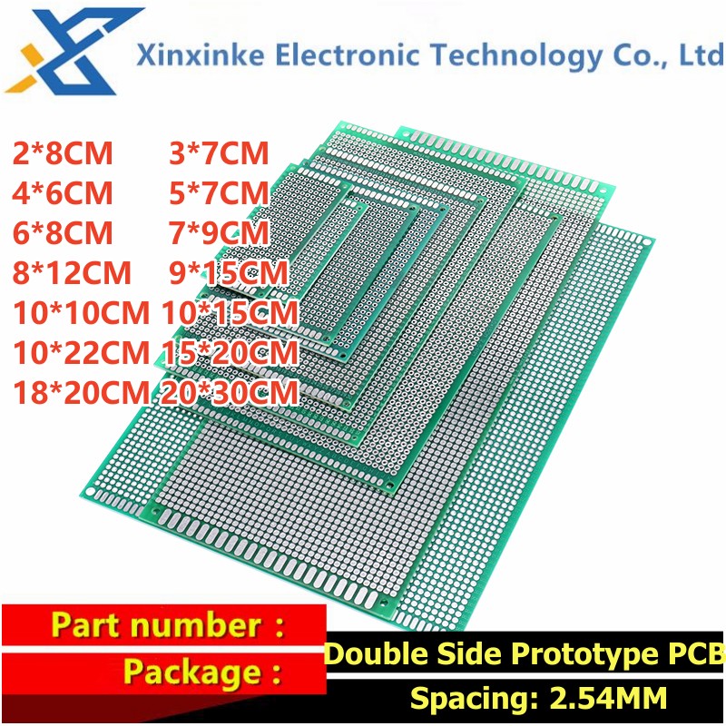 5 STKS 2.54 MM 7*9 CM 3 cm * 7 - Pcb Prototyping Board recensie en prijs