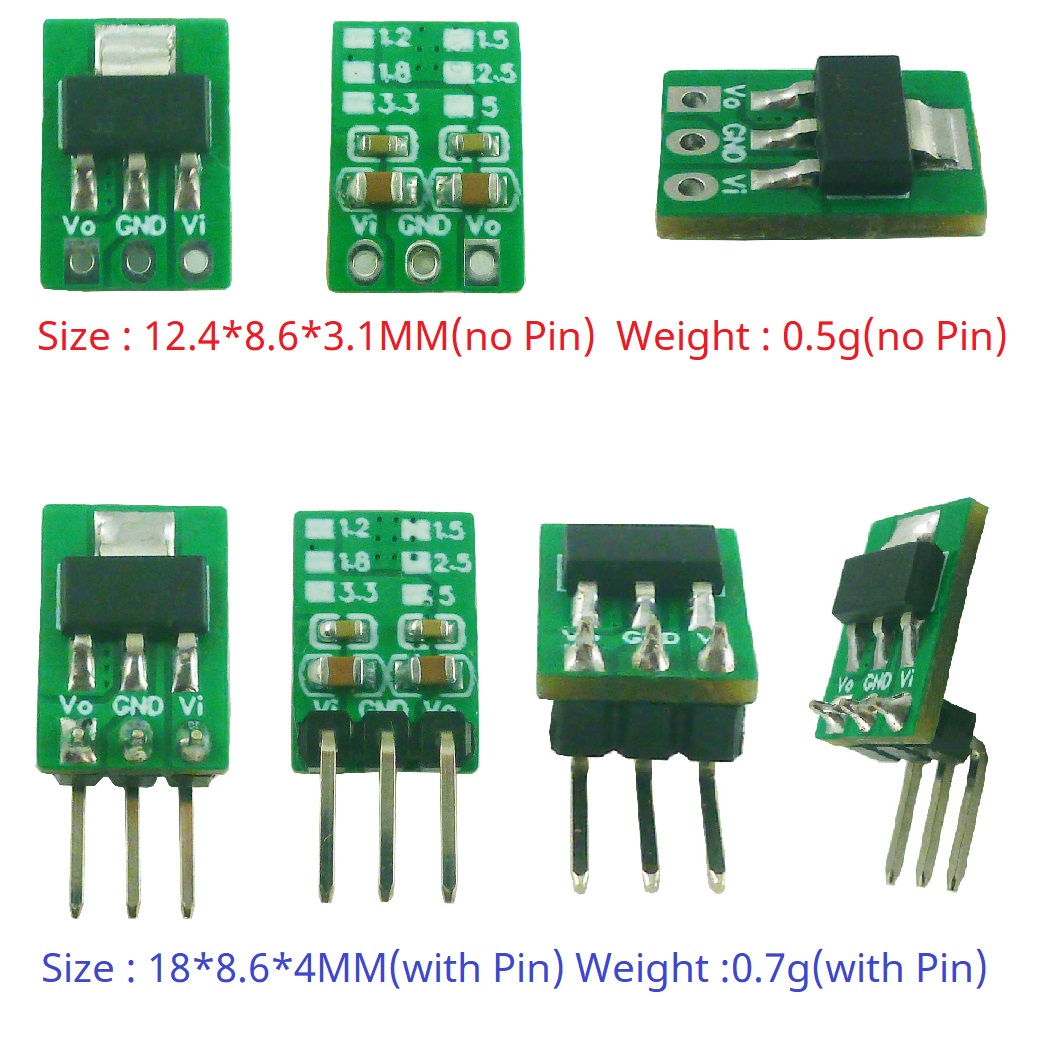 Tiny Out 1A 1.2V 1.8V 2.5V 3.3 - Esp32 Step Down Buck recensie en prijs