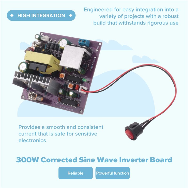 300W Gecorrigeerde Sinusgolf O - Boost Converter recensie en prijs
