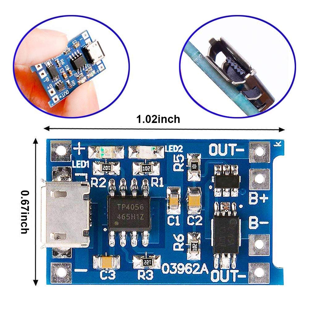 2/5 ST Type-C Micro Mini 5V1A  - Li Ion Charger Module recensie en prijs