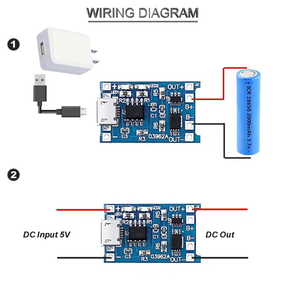 USB Type-C TP4056 oplaadmodule - Micro Usb Cable recensie en prijs