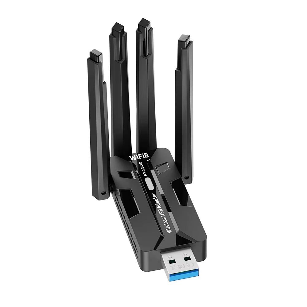 WiFi 6 USB-adapter 1800 Mbps D - Antenna 2.4Ghz recensie en prijs