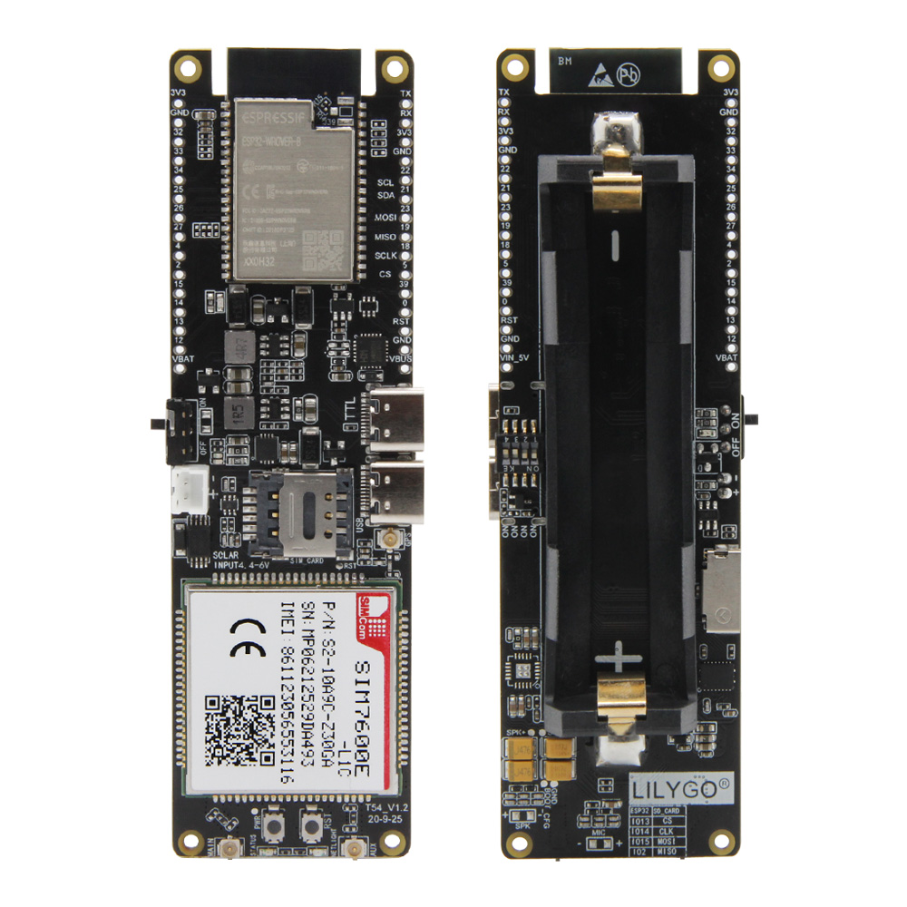 Lilygo®Ttgo T-SIM7600E-L1C 4G  - Esp32 Battery Holder Lipo recensie en prijs